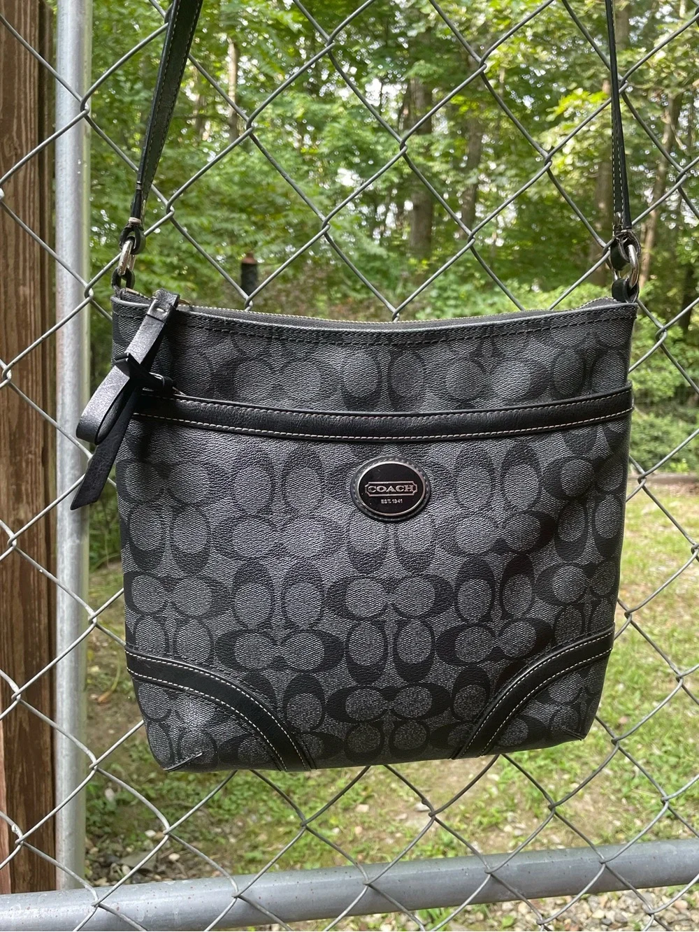Coach Signature C Logo Crossbody Bag